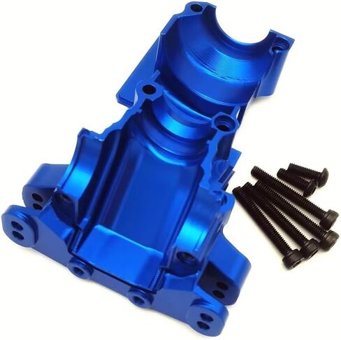 Aluminum Rear Upper Bulkhead Blue for Traxxas 1/5 X-Maxx 8S 1/6 XRT 7727 7727X in Saudi Arabia