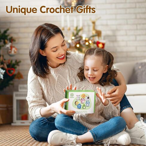 Crochet Kit for Beginners, Crochet Cat Kit,Beginner Crochet Kit for Adults and Children, with Instructional Videos and Paper Tutorials, Handmade Crafts, Holiday Gifts in Saudi Arabia