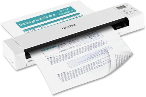 Brother Wireless Mobile Color Page Scanner, DS-920W, Wi-Fi Transfer, Fast Scanning Speeds, Compact and Lightweight in Saudi Arabia