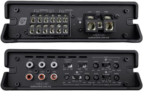 Cerwin-Vega H1000.1D 1000W Max 1Ω/2Ω/4Ω 1-ChannelClass-D Mono Digital Amplifier Remote Bass Knob Included HED Series in Saudi Arabia