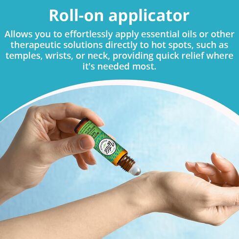 Quit Smoking Nasal Inhaler and Roll On Essential Oils, 2 Piece Set, Stop Smoking Aid, Helps Relieve Cravings, Soothes Lungs, All Natural in Saudi Arabia