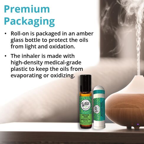 Quit Smoking Nasal Inhaler and Roll On Essential Oils, 2 Piece Set, Stop Smoking Aid, Helps Relieve Cravings, Soothes Lungs, All Natural in Saudi Arabia
