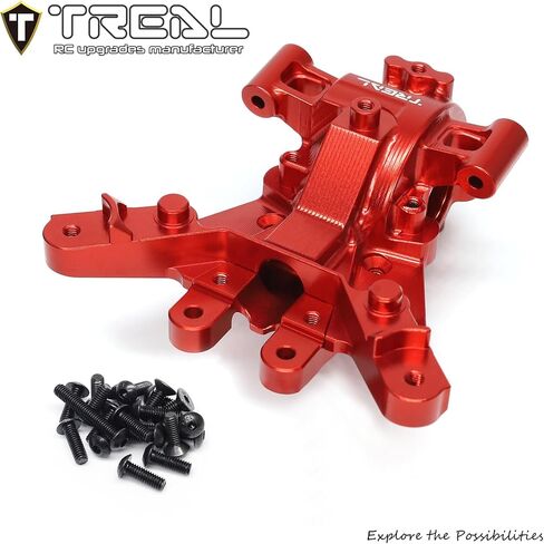 TREAL Aluminium 7075 Front Bulkhead Gear Set CNC Produstes for 1/8 MAXX SLASH MAXX (Black) in Saudi Arabia