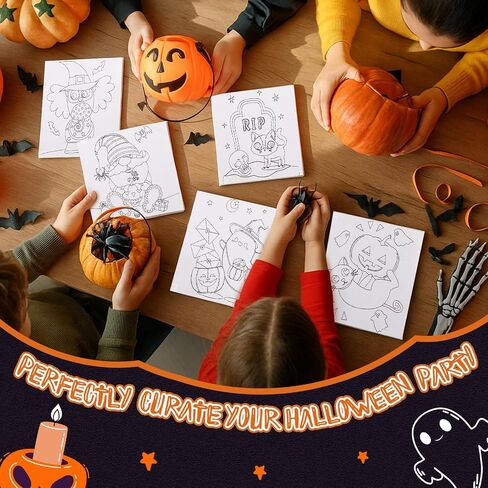 60 Pcs 12 Set Pre Drawn Canvas Kit for Painting Craft Sip and Paint Kit for Adults Pre Printed Canvas Painting Favor for Virtual DIY Birthday Gifts Adult's Date Party in Saudi Arabia