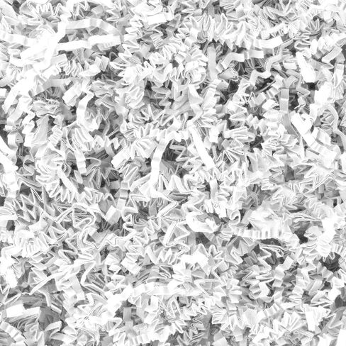 Dayacoco 2LB White Crinkle Cut Paper Shred Filler, Shredded Confetti Paper for Basket Filler, Gift Wrapping, Basket Filling for Birthdays, Weddings, Anniversaries in Kuwait