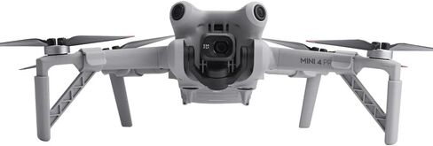 Levigo Drone معدات الهبوط القابلة للفصل متوافقة مع DJI Mini 4 Pro ، قاعدة الطائرات بدون طيار Gimbal حماية ارتفاع 14 ملم ترايبود الساق الموسعة in Saudi Arabia