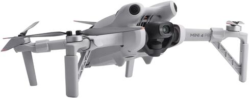 Levigo Drone معدات الهبوط القابلة للفصل متوافقة مع DJI Mini 4 Pro ، قاعدة الطائرات بدون طيار Gimbal حماية ارتفاع 14 ملم ترايبود الساق الموسعة in Saudi Arabia