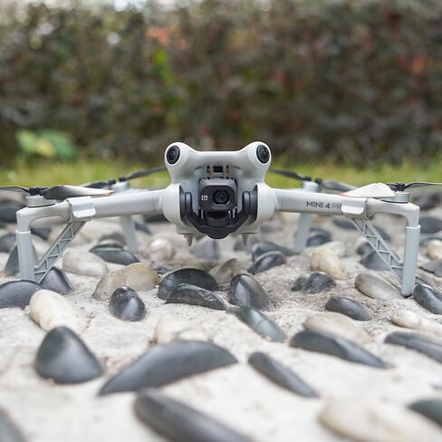 Levigo Drone معدات الهبوط القابلة للفصل متوافقة مع DJI Mini 4 Pro ، قاعدة الطائرات بدون طيار Gimbal حماية ارتفاع 14 ملم ترايبود الساق الموسعة in Saudi Arabia
