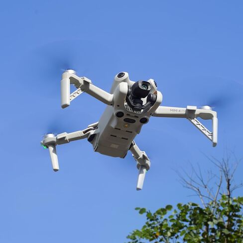 Levigo Drone معدات الهبوط القابلة للفصل متوافقة مع DJI Mini 4 Pro ، قاعدة الطائرات بدون طيار Gimbal حماية ارتفاع 14 ملم ترايبود الساق الموسعة in Saudi Arabia