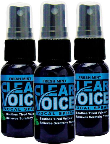 LIQUIDHEALTH Clear Voice Vocal Spray, Strawberry Lemonade (3pack) in Saudi Arabia