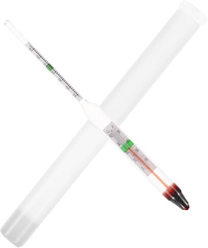 HEMOTON 1Set High Precision Aquarium Salinity Hydrometer Professional Glass for Accurate Saltwater Measurement Essential Aquarium Test Tool in Kuwait