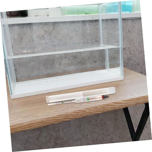 HEMOTON 1Set High Precision Aquarium Salinity Hydrometer Professional Glass for Accurate Saltwater Measurement Essential Aquarium Test Tool in Kuwait