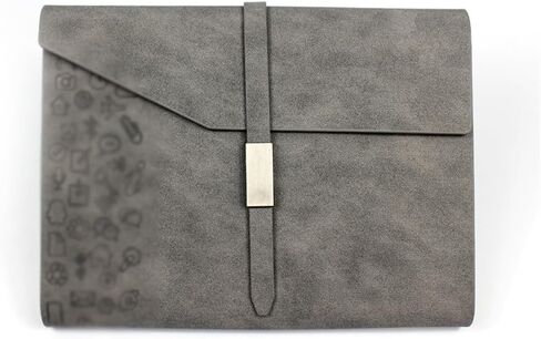 Buckle Loose Leaf Notebook A5 Business Leather Meeting Book in Kuwait