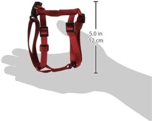 Hamilton Compall Comfort Nylon Dog Harness ، Red ، 3/8 "× 10-16" in Saudi Arabia