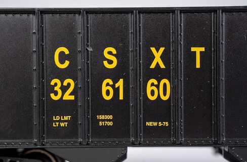 Bethlehem Steel 100 طن من القادوس ثلاثة - CSX #326160 - HO in Saudi Arabia