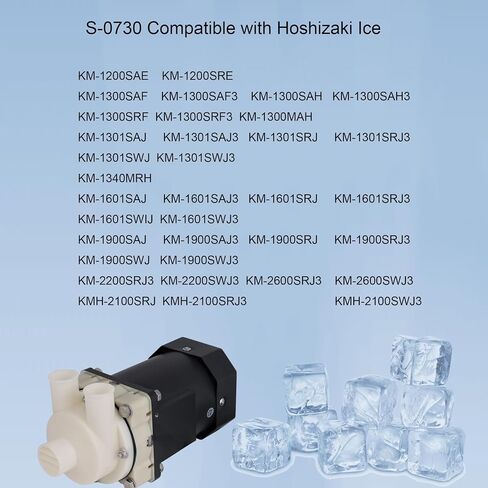 APTA92P10WD1 Pump Motor Assy comaptible with Hoshizaki PA0613,Fits Model KM-450 Thru KM-900 KML-600MAH URC-12F 120V 10W 0.4 Amp in Saudi Arabia