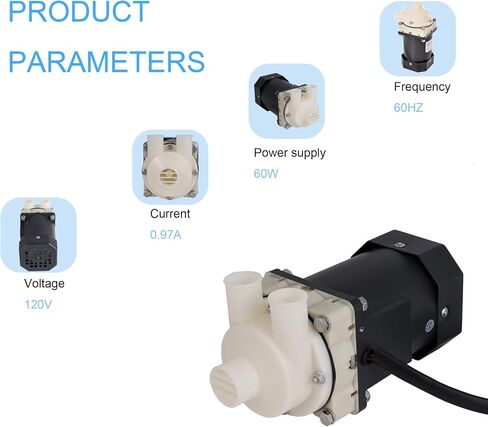 APTA92P10WD1 Pump Motor Assy comaptible with Hoshizaki PA0613,Fits Model KM-450 Thru KM-900 KML-600MAH URC-12F 120V 10W 0.4 Amp in Saudi Arabia