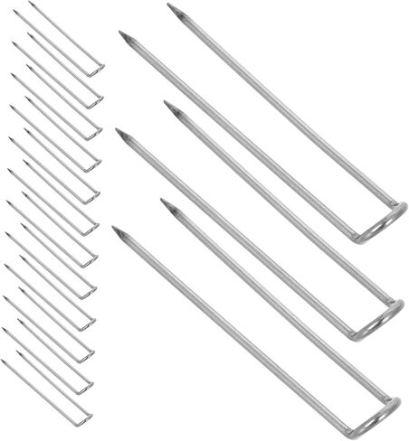 Sewacc 100pcs u دبابيس ليلحف وخياطة دبابيس حظر الفولاذ المقاوم للصدأ للمجوهرات والمشاريع الحرفية التصميم الإبداعي لسهولة تثبيت الإبرة متعددة الاستخدامات in Kuwait