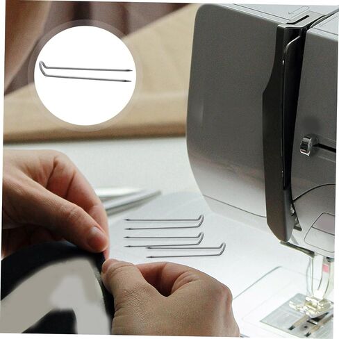 Sewacc 100pcs u دبابيس ليلحف وخياطة دبابيس حظر الفولاذ المقاوم للصدأ للمجوهرات والمشاريع الحرفية التصميم الإبداعي لسهولة تثبيت الإبرة متعددة الاستخدامات in Kuwait