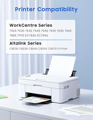013R006662 استبدال خرطوشة الطبول لـ Xerox WorkCentre 7525 7530 7535 7545 7556 7830 7835 7845 7855 7970 EC7836 EC7856 EC8036 EC8056 Altalink C8030 C8035 C8045 C8055 PRINTER in Kuwait