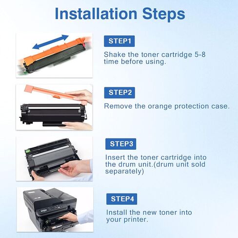 DR830 Drum Unit (NOT Toner) Replacement for Brother DR830 DR-830 High Yield Drum Unit Compatible with Brother HL-L2460DW HL-L2405W MFC-L2820DW DCP-L2640DW HL-L2465DW HL-L2480DW Printer (2 Pack) in Saudi Arabia