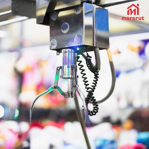 Claw Machine Claw for Claw Machine, Crane Hands Claw with Coil, 5.51" x 7.09", Spare Part DIY Kits Accessories Replacement for Arcade Game Machine, Gift Vending Machines, Middle Size in Saudi Arabia
