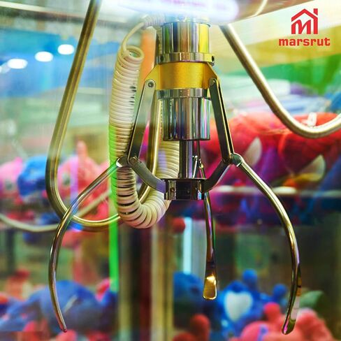 Claw Machine Claw for Claw Machine, Crane Hands Claw with Coil, 5.51" x 7.09", Spare Part DIY Kits Accessories Replacement for Arcade Game Machine, Gift Vending Machines, Middle Size in Saudi Arabia