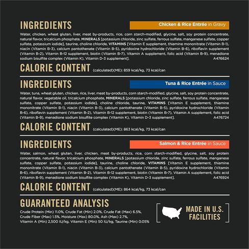 Purina Pro Plan Adult Weight Management Variety Pack Entrees in Gravy High Protein Wet Cat Food - (24) 3 oz. Cans in Saudi Arabia