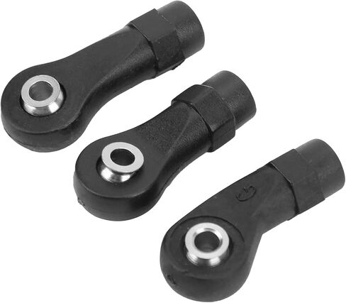 30PCS RC RING ROD نهايات ، أجزاء ترقية RC خفيفة الوزن ، نورر كرة ربطة الترباس لسيارة RC 1/10 ، الأسود in Kuwait