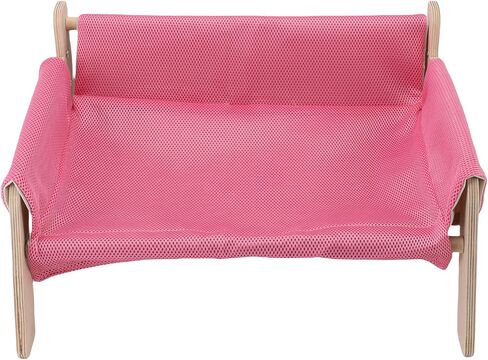 SUNGOOYUE Wooden Cat Sofa, Elevated Cat Couch Stable Structure Cat Sofa Bed for Home for Lounging and Scratching in Saudi Arabia