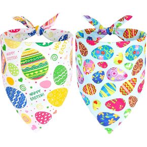 Szee Halloween Dog Bandanas - 2 حزمة ملحقات الحيوانات الأليفة السحرية مع الجماجم والقرع ، أزياء الهالوين للكلاب لأسلوب عيد الهالوين غريب الأطوار (كبير ، أرجواني ووردي) in Kuwait