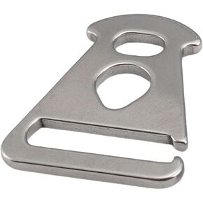Triangle Wind Rope Cord Tensioner 2 Hole Hardware Camping Tent Rope Adjuster Antislip Tightening Buckle for Camping Picnic in Saudi Arabia