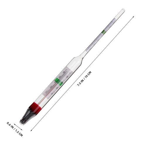Unomor 1set Hydrometer Tester with Graduated Cylinder for Accurate Sea Water Measurement for Aquariums and Seafood Tanks in Saudi Arabia