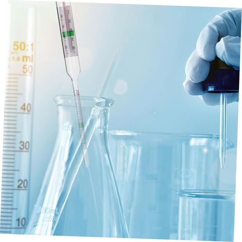 Unomor 1set Hydrometer Tester with Graduated Cylinder for Accurate Sea Water Measurement for Aquariums and Seafood Tanks in Saudi Arabia