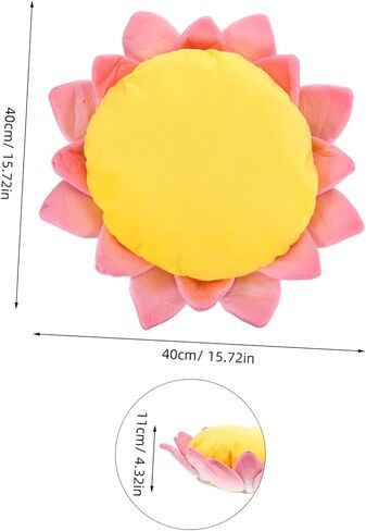 Totority Small Lotus Cat Couch Bed Non-Slip 3D Pet Mat Comfortable Cozy for Indoor Use in Saudi Arabia