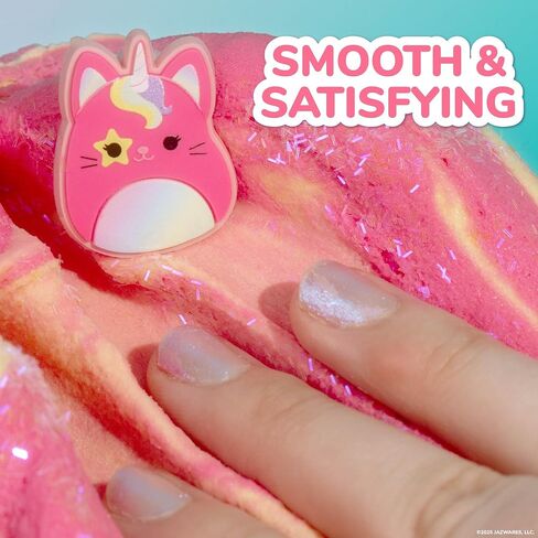 Squishmallows الأصلي Sienna The Caticorn Premium Cloud Slime ، Sugar Councie-Scented ، 8 Oz. ، حاوية تخزين مع تمثال أعلى ، سحر مطاطي ، أدوات جيدة للأكياس ، تفضل بحفلات الأطفال ، ألعاب حسية in Saudi Arabia