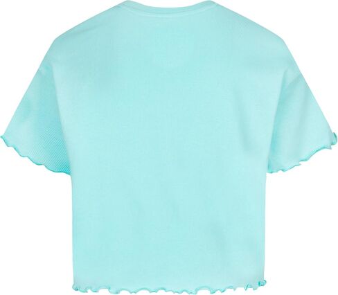 Hurley Girl's Hrlg Ribbed Boxy Tee T-Shirt in Saudi Arabia