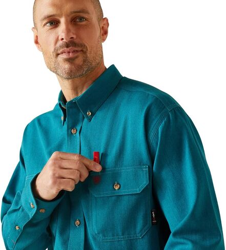 ARIAT Men's Fr Air Inherent Work Shirt in Saudi Arabia