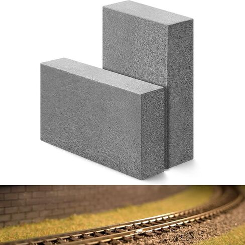 Patelai 2 Pack Train Track Cleaner Railroad Cloying Block Eraser for Model Ho n Scale Train Track Association in Saudi Arabia