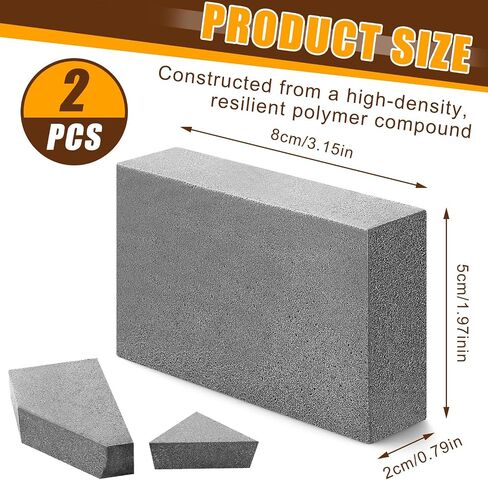 Patelai 2 Pack Train Track Cleaner Railroad Cloying Block Eraser for Model Ho n Scale Train Track Association in Saudi Arabia