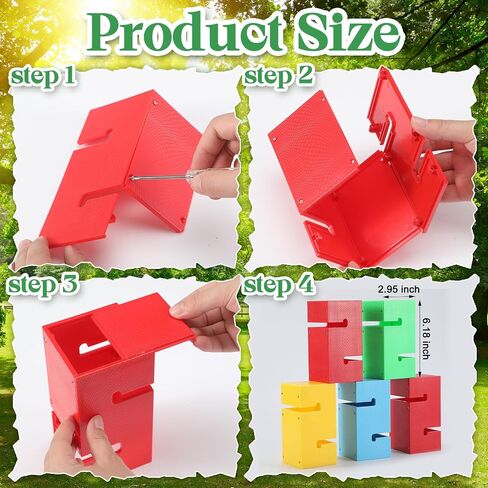 HIBOOM 5 PCS Teamwork Building Building stile Team Build Sistems Games for Team Extruction Games Corporate Comporate Office Ice Ice Plategue School School Game Track Pield in Kuwait