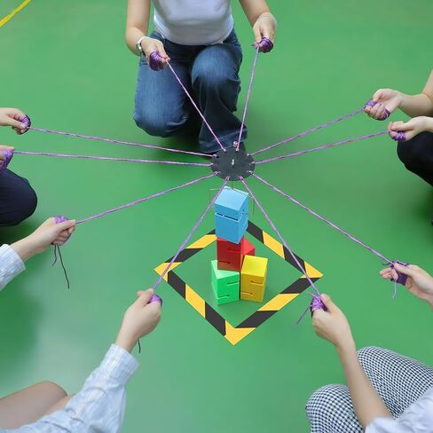 HIBOOM 5 PCS Teamwork Building Building stile Team Build Sistems Games for Team Extruction Games Corporate Comporate Office Ice Ice Plategue School School Game Track Pield in Kuwait