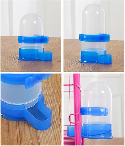 Bird Water Feeder - Plastic Bottle Dispenser for Small Pets in Saudi Arabia