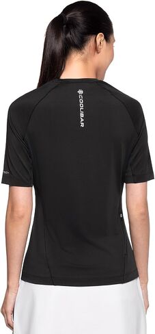 Coolibar UPF 50+ Women's Devi Short Sleeve Fitness T-Shirt - Sun Protective in Saudi Arabia