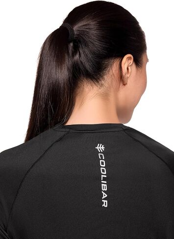 Coolibar UPF 50+ Women's Devi Short Sleeve Fitness T-Shirt - Sun Protective in Saudi Arabia