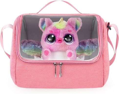 Carry Bag compatible with Hatchimals Alive Mystery Hatch, suitable for Pufficorn, Draggle, Tigrette (Pink) in Kuwait