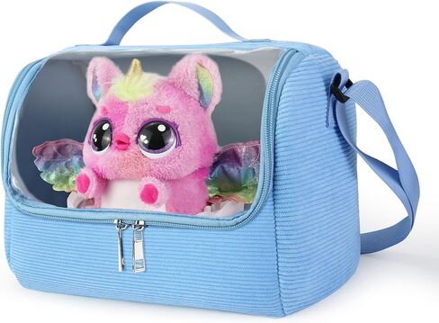 Carry Bag compatible with Hatchimals Alive Mystery Hatch, suitable for Pufficorn, Draggle, Tigrette (Pink) in Kuwait