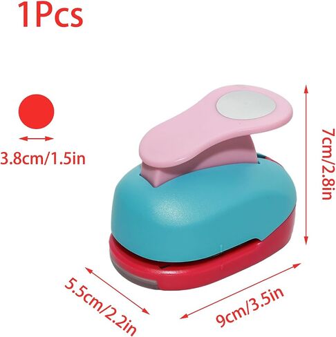 1.5 inch(38mm) Circle Hole Punch for Paper Craft, for Making Scrapbook Pages, Memory Books,Card Making,Journals,Gift Tags,DIY Arts in Saudi Arabia
