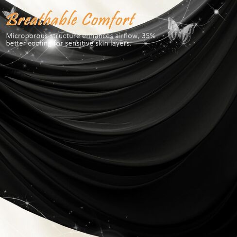 Manyshofu Black Mesh Fabric by The Yard 4-Way Stretch Fabric(60" Wide), 1 Yard Nylon Spandex Power Mesh Netting Fabrics Lightweight & Breathable Sheer Material for Swimsuit Dress Sewing Costume in Kuwait