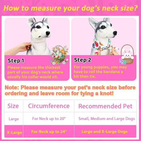 Szee Halloween Dog Bandanas - 2 حزمة ملحقات الحيوانات الأليفة السحرية مع الجماجم والقرع ، أزياء الهالوين للكلاب لأسلوب عيد الهالوين غريب الأطوار (كبير ، أرجواني ووردي) in Kuwait